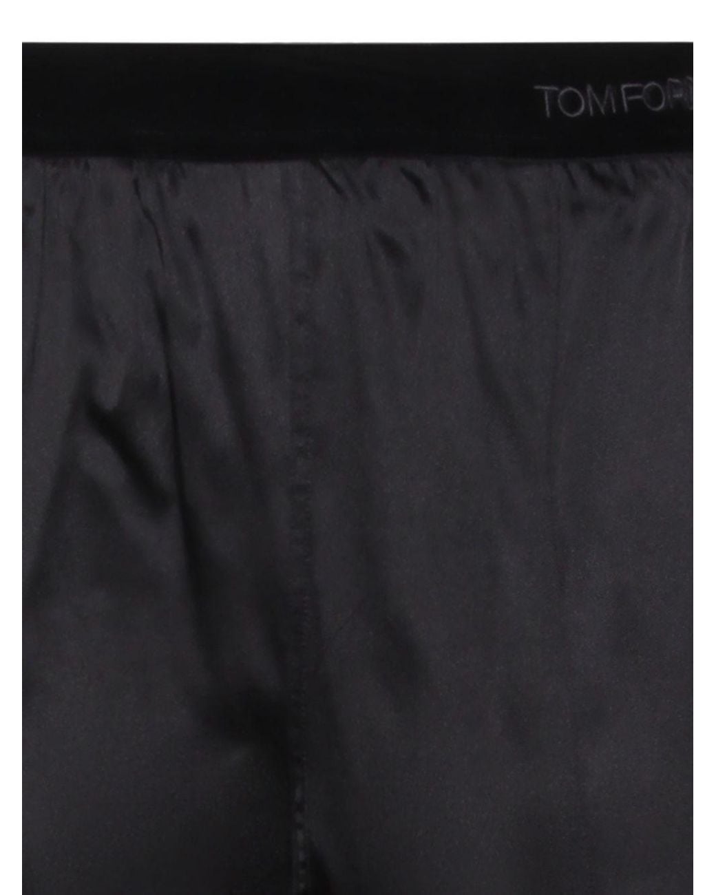 Tom Ford Black Silk Pajama Trousers