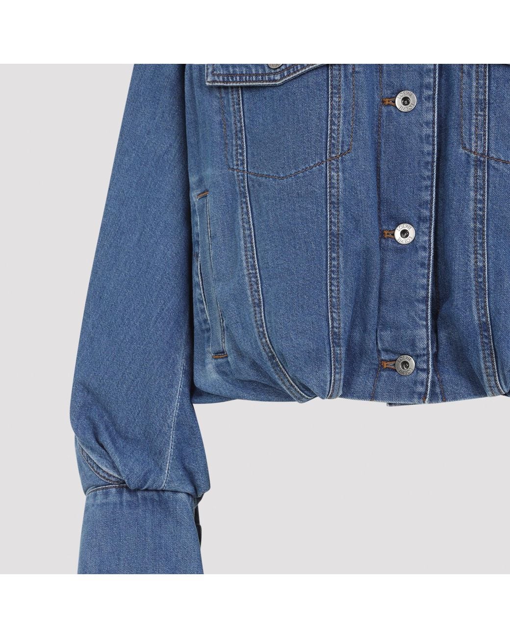 Denim Jacket Loewe en coloris Blue