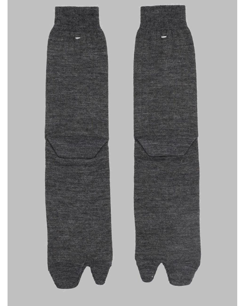 Maison Margiela Gray Calzini "Tabi" for men