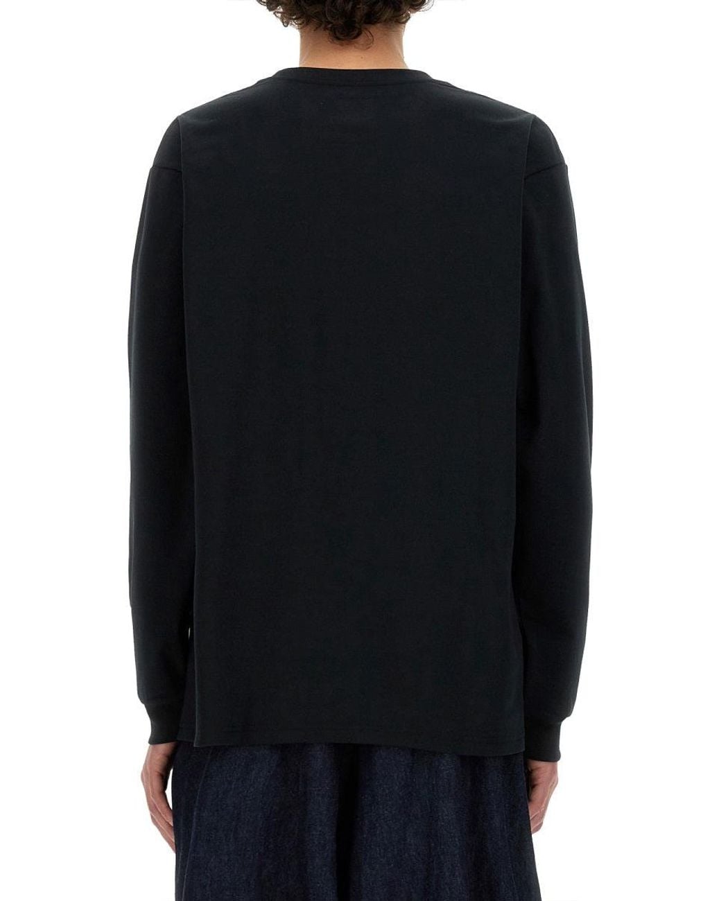 Needles Black T Shirt With Logo