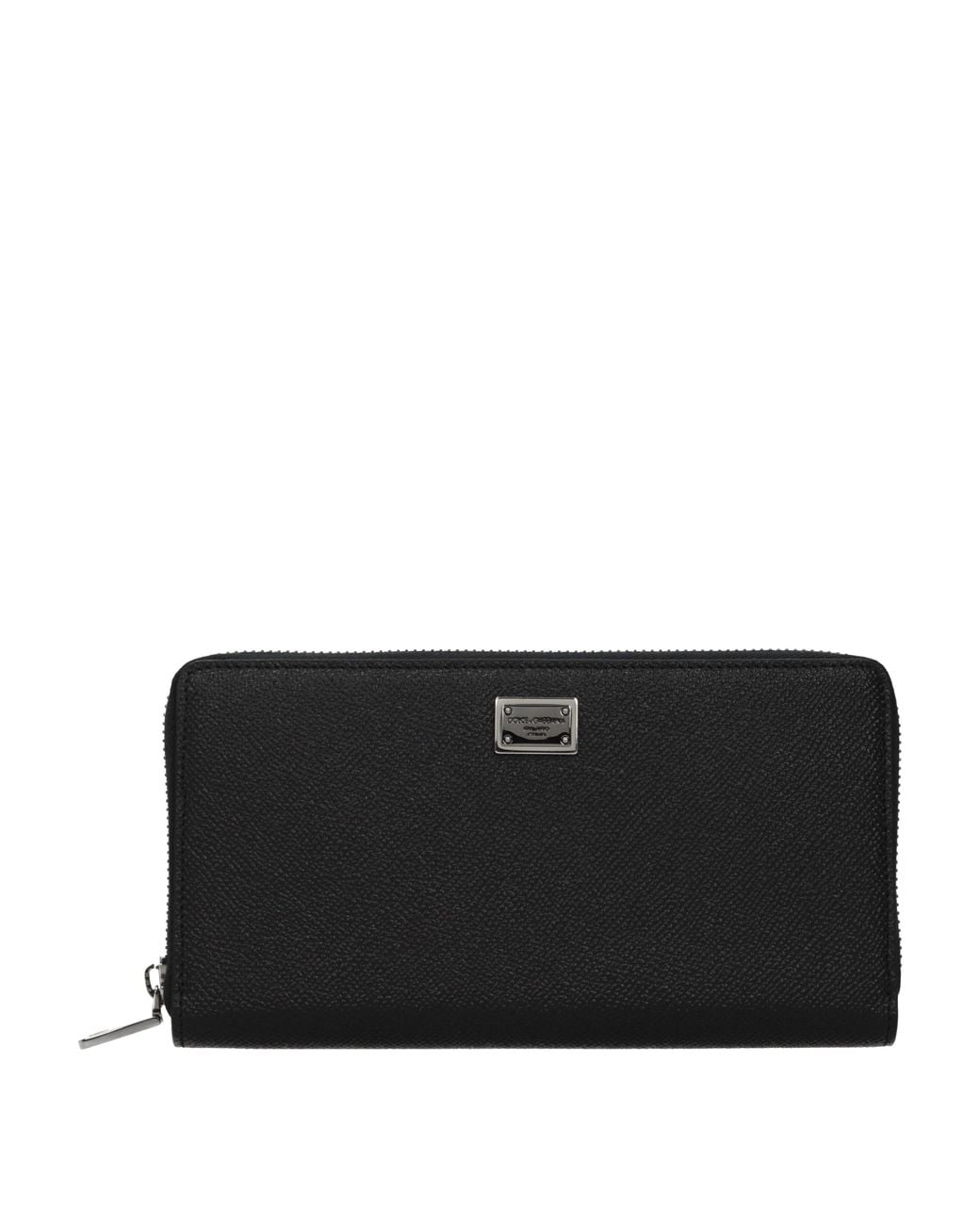 Dolce & Gabbana Black Dolce&Gabbana Portafogli Uomo Pelle Nero