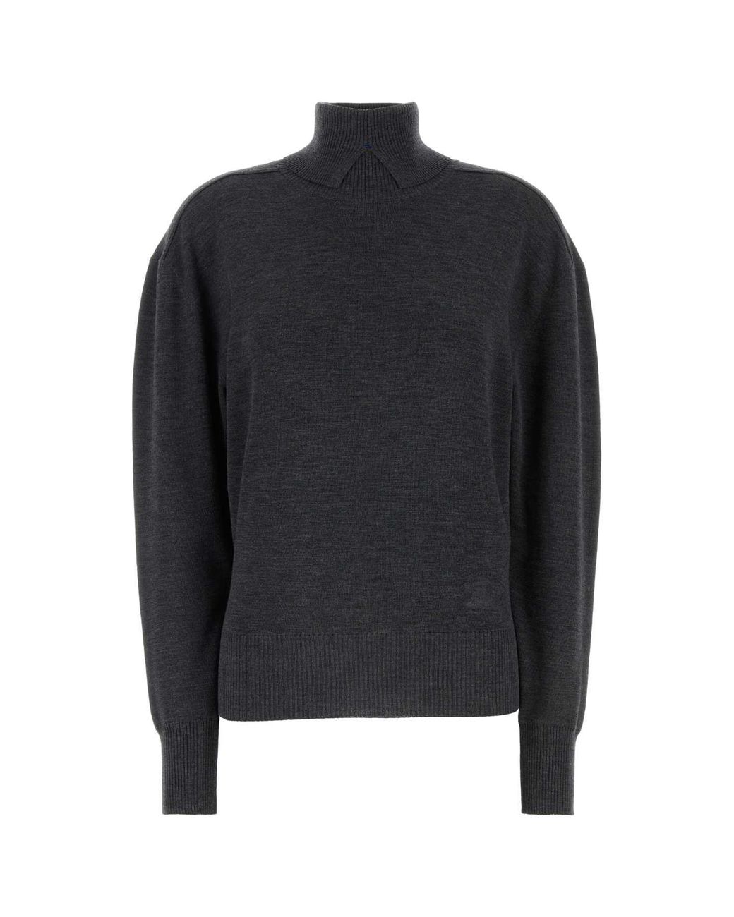 Burberry Blue Turtle Neck Sweater