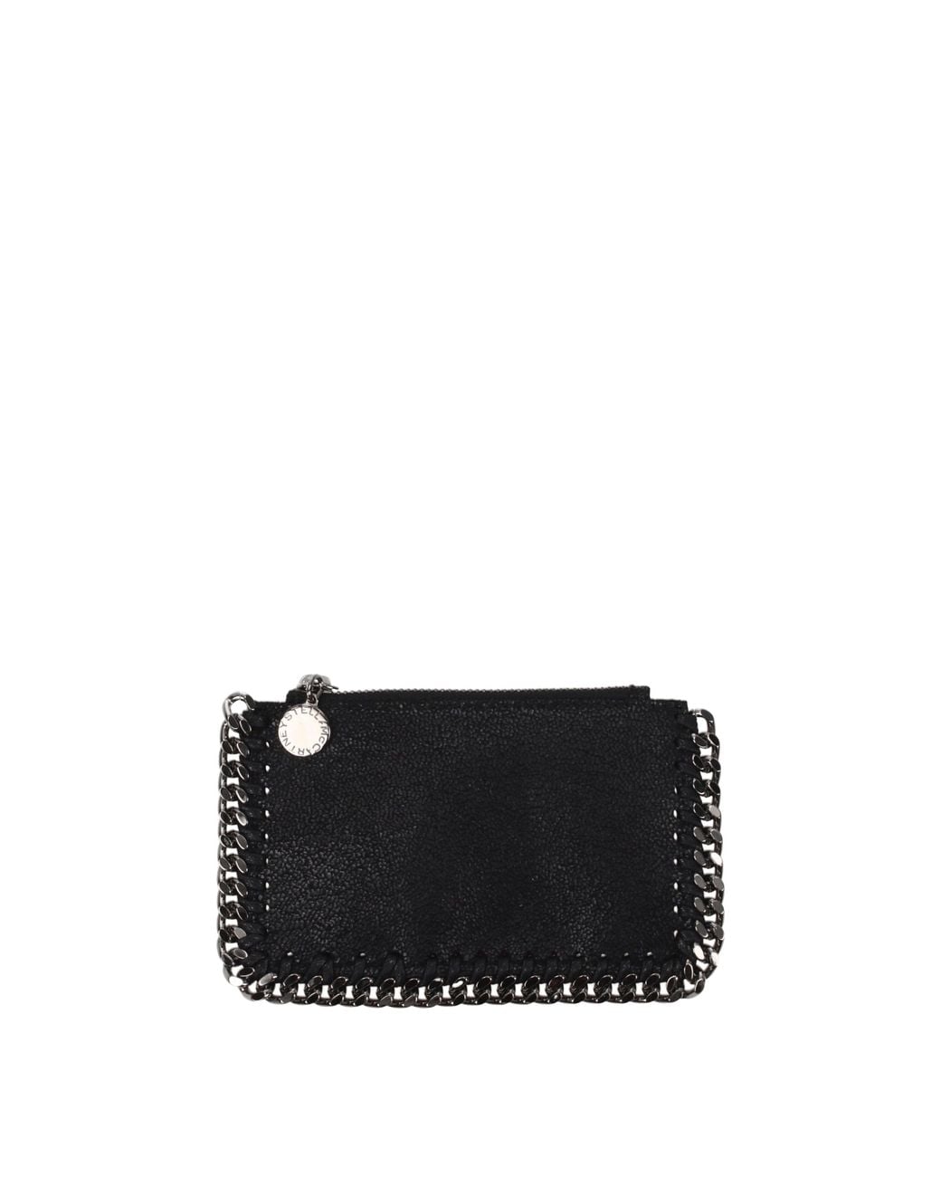 Stella McCartney Black Portamonete Donna Eco Pelle Nero