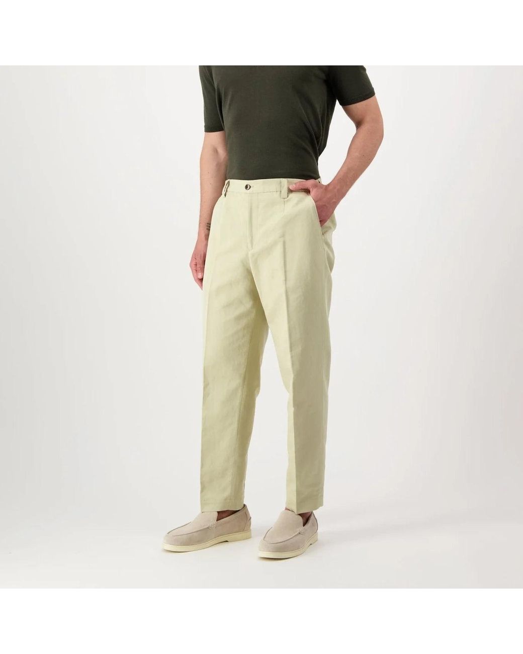 AUTORE Natural Trousers