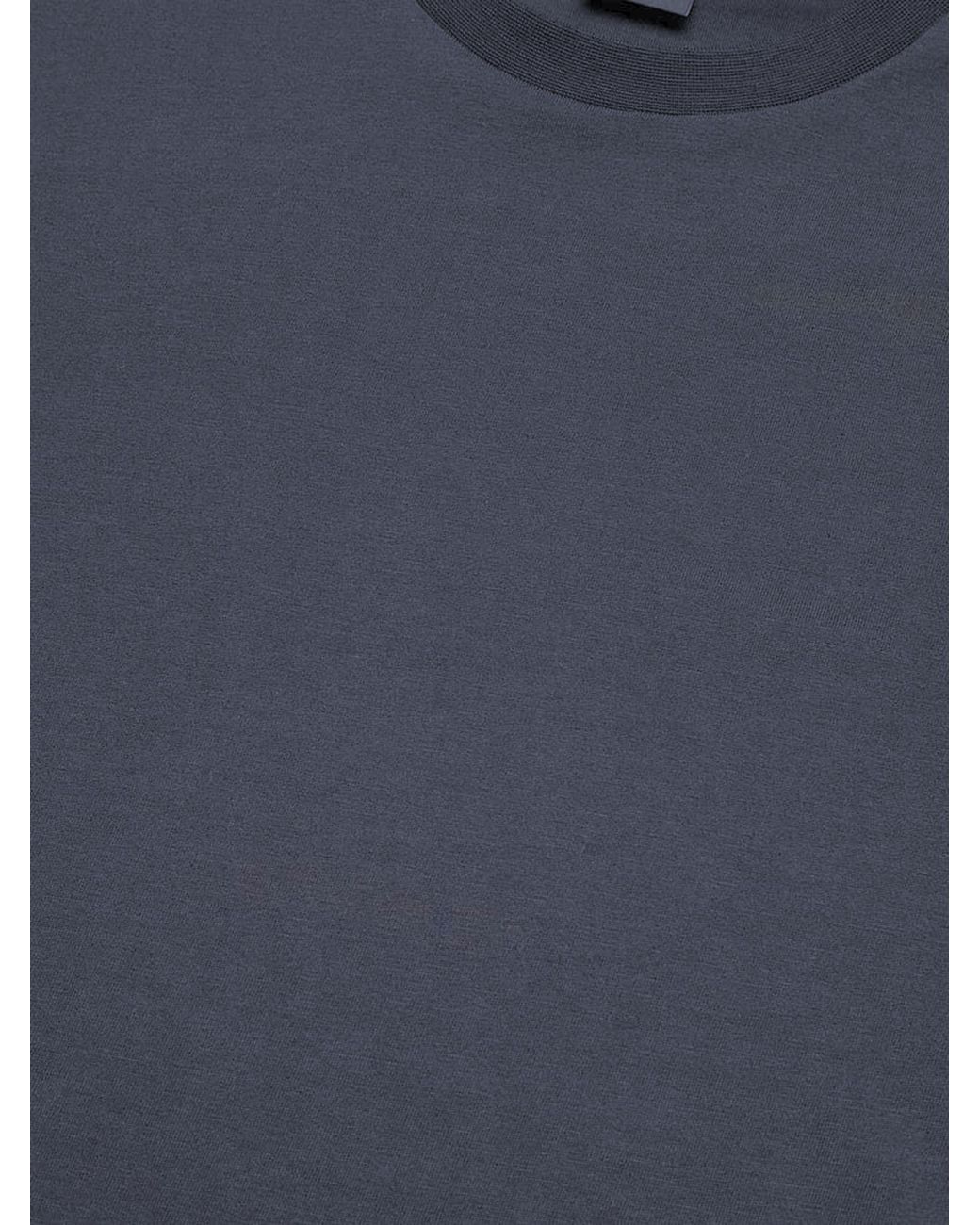 Boss Blue Cotton T Shirt