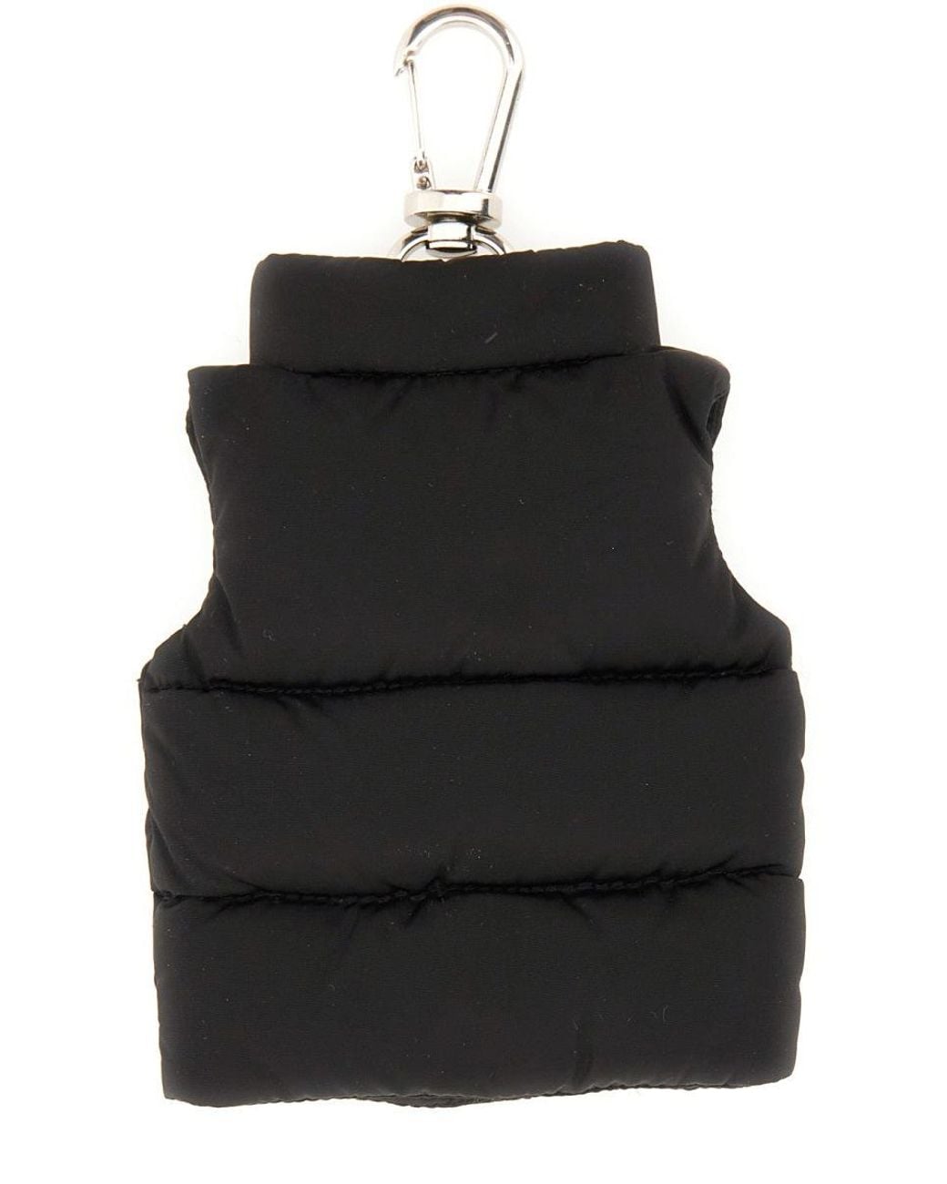 Moncler Black Keychain for men