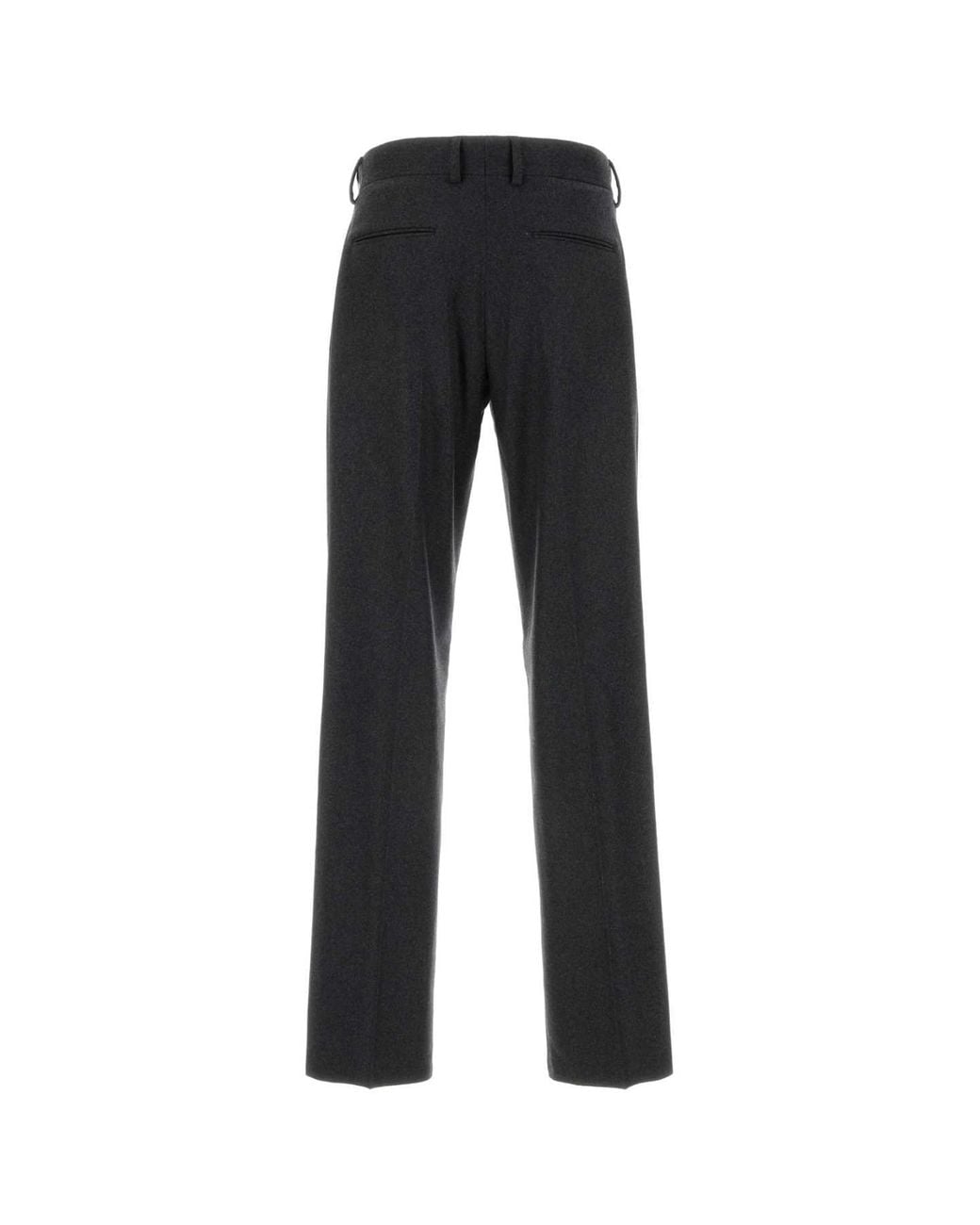 Fendi Black Dark Stretch Cashmere Pant for men