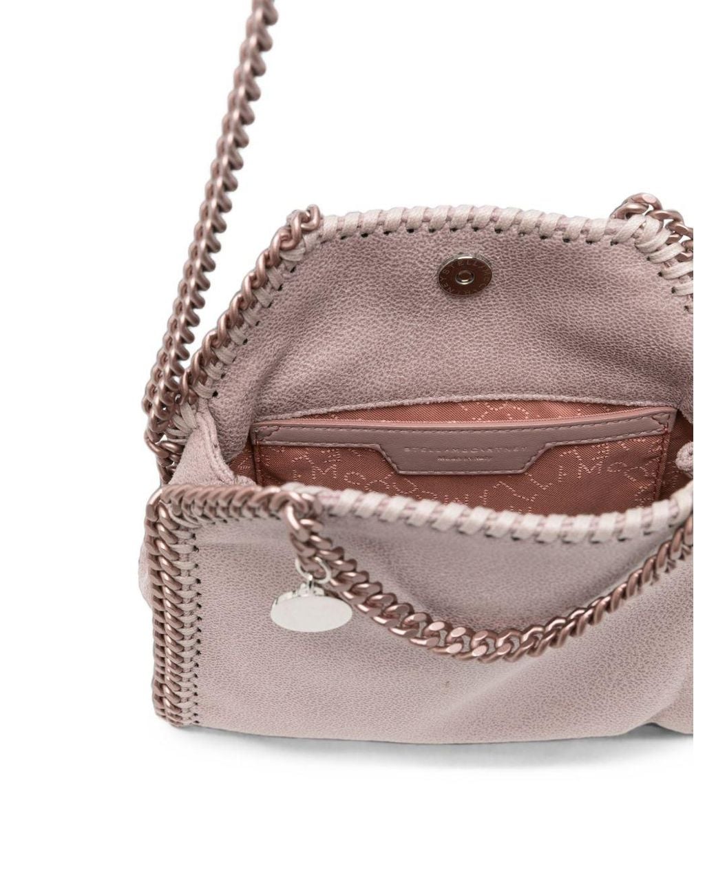 Stella McCartney Pink Falabella Tiny Crossbody Bag