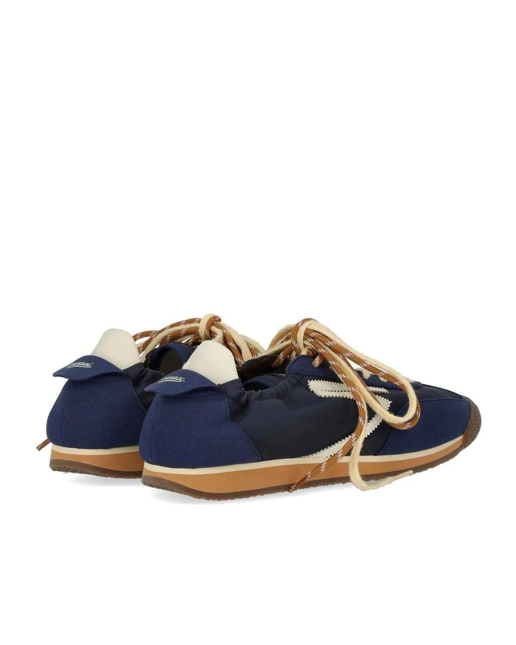 PURAAI Blue 6.02 Panther Vegan Ecoleather Shark Sneakers