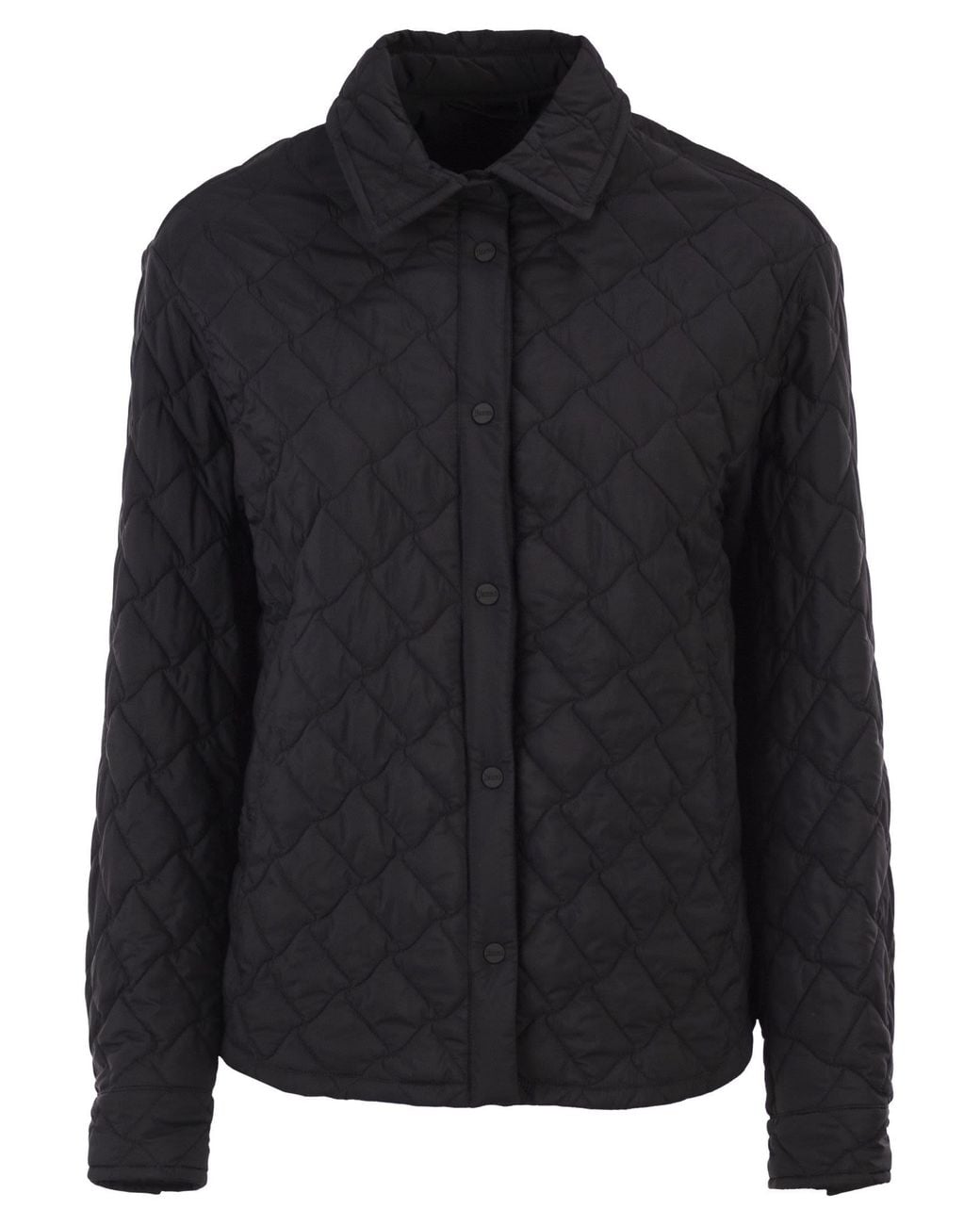 Herno Black Shirt-Style Jacket