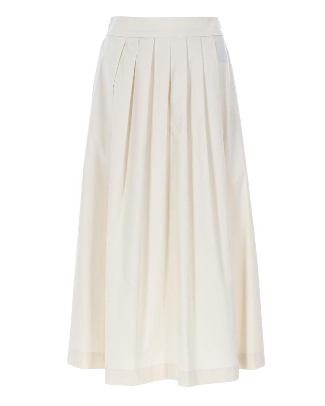 PT Torino White Gonna Midi "Doris"
