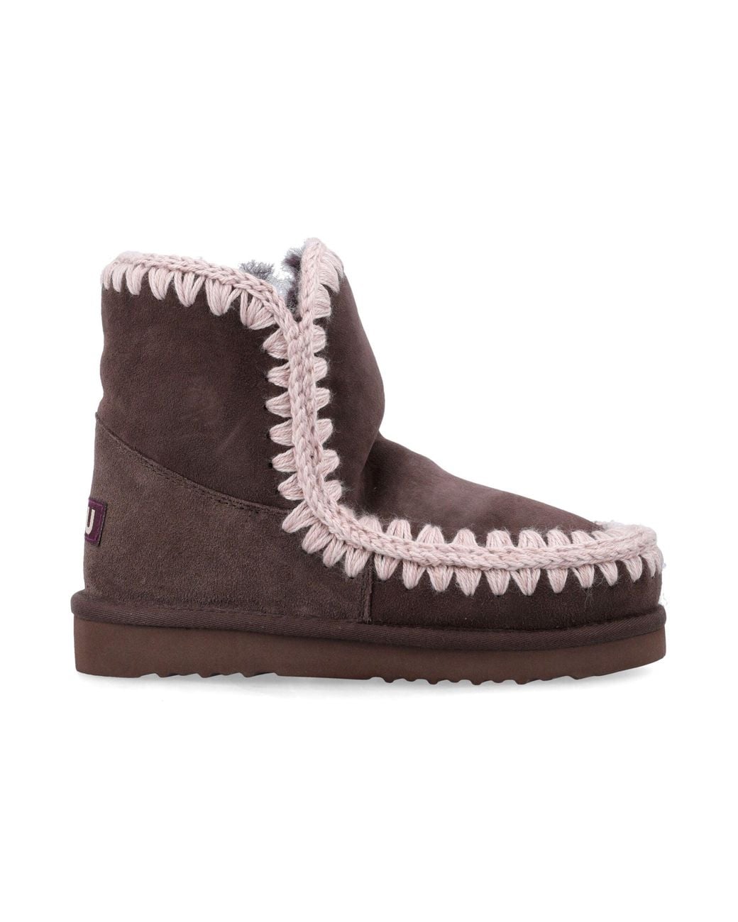 Mou Brown Flat Shoes