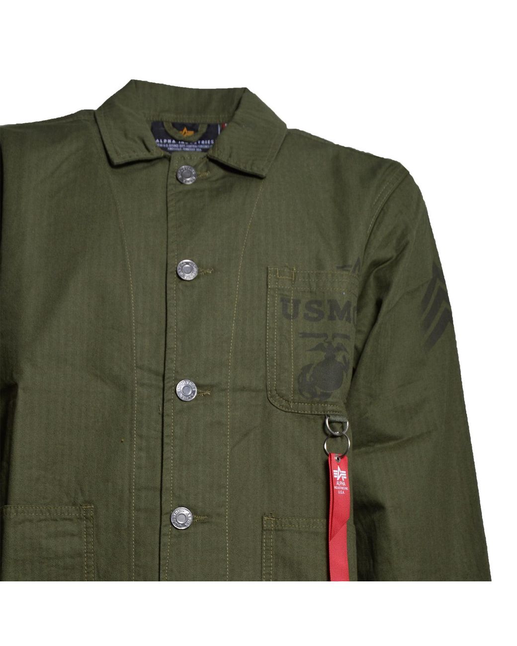 Abrigos Alpha Industries de color Green