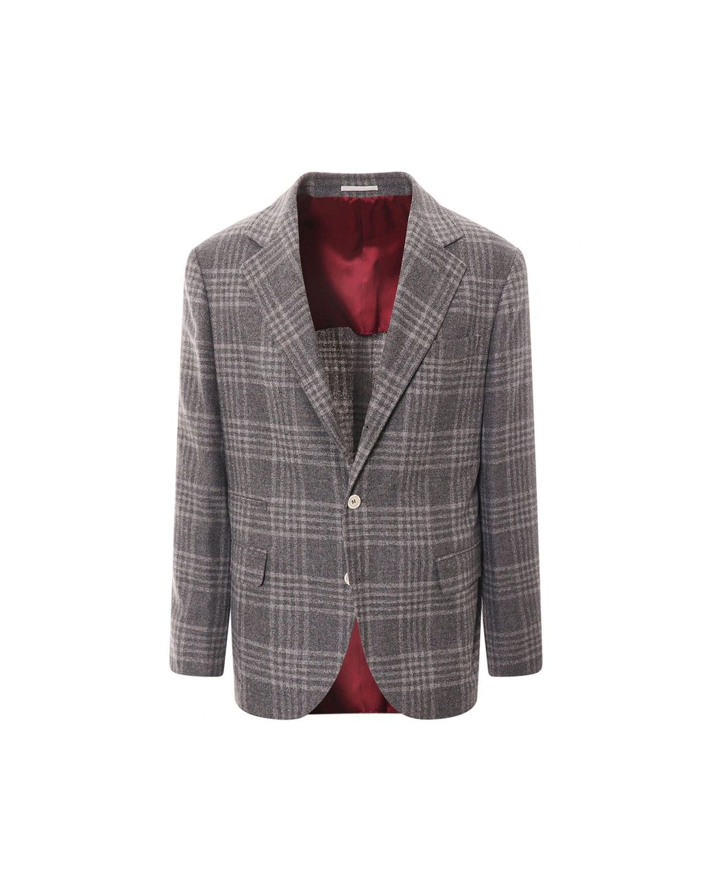Blazer Jacket Brunello Cucinelli pour homme en coloris Gray