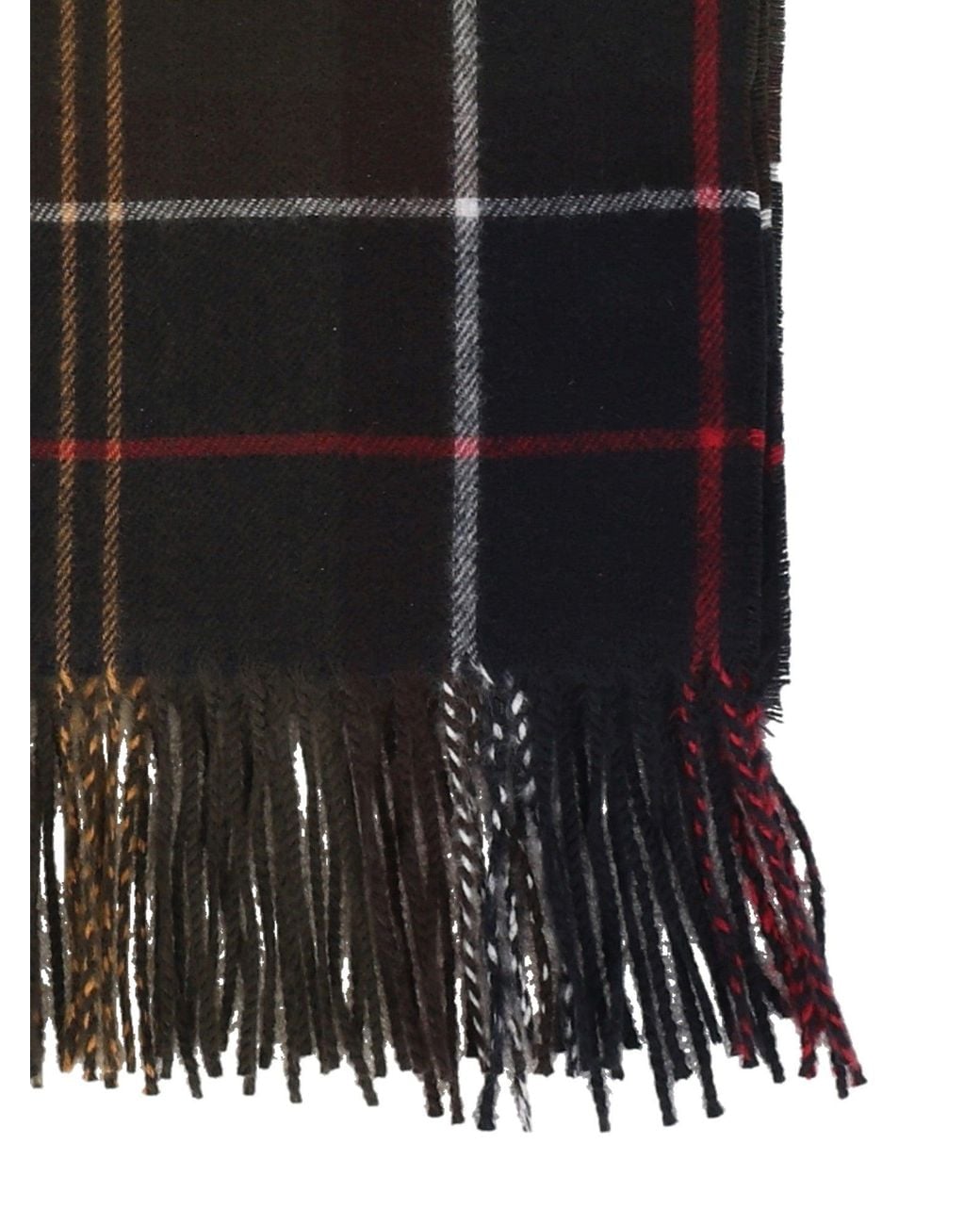 Barbour Black Stanway Tartan Wrap