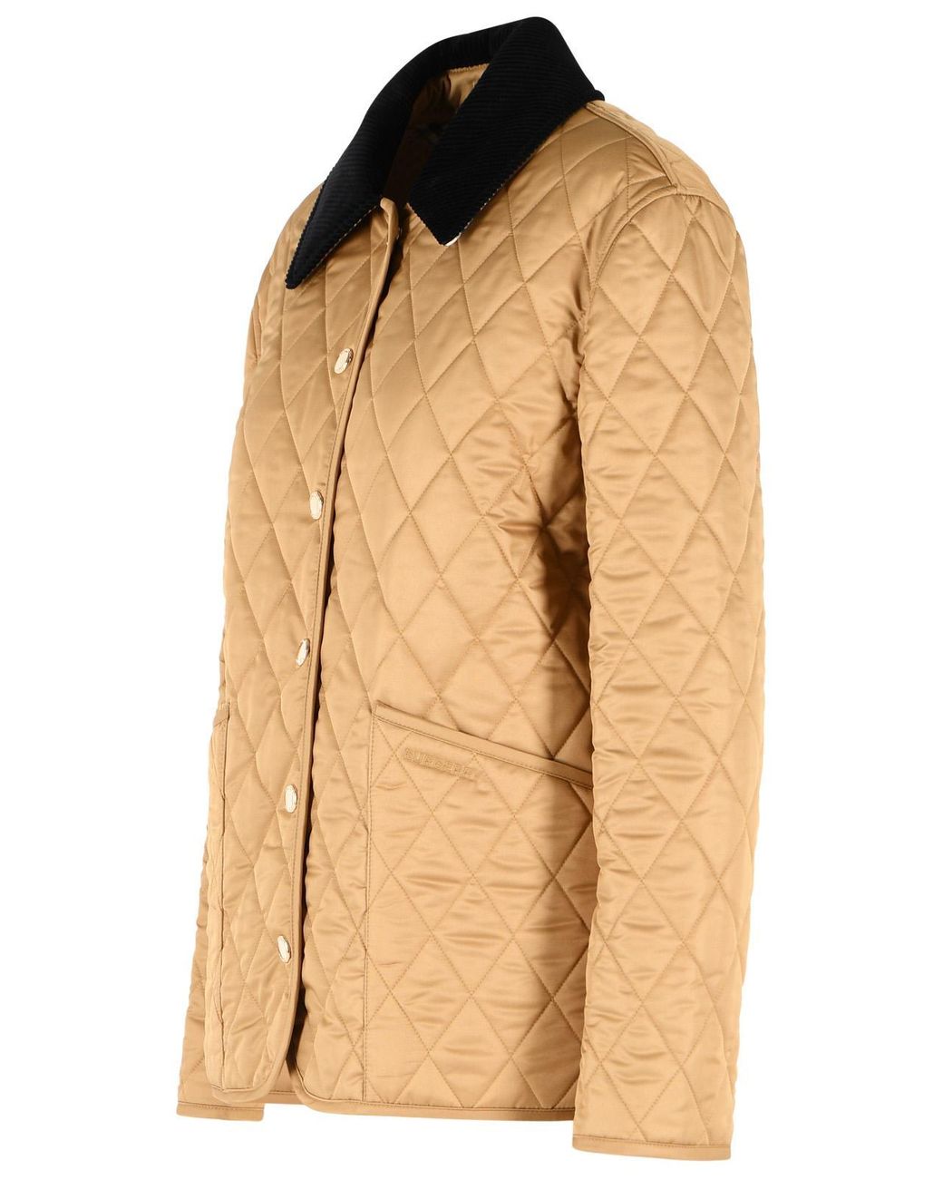 Burberry Natural 'Dranefeld' Quilted Country Jacket