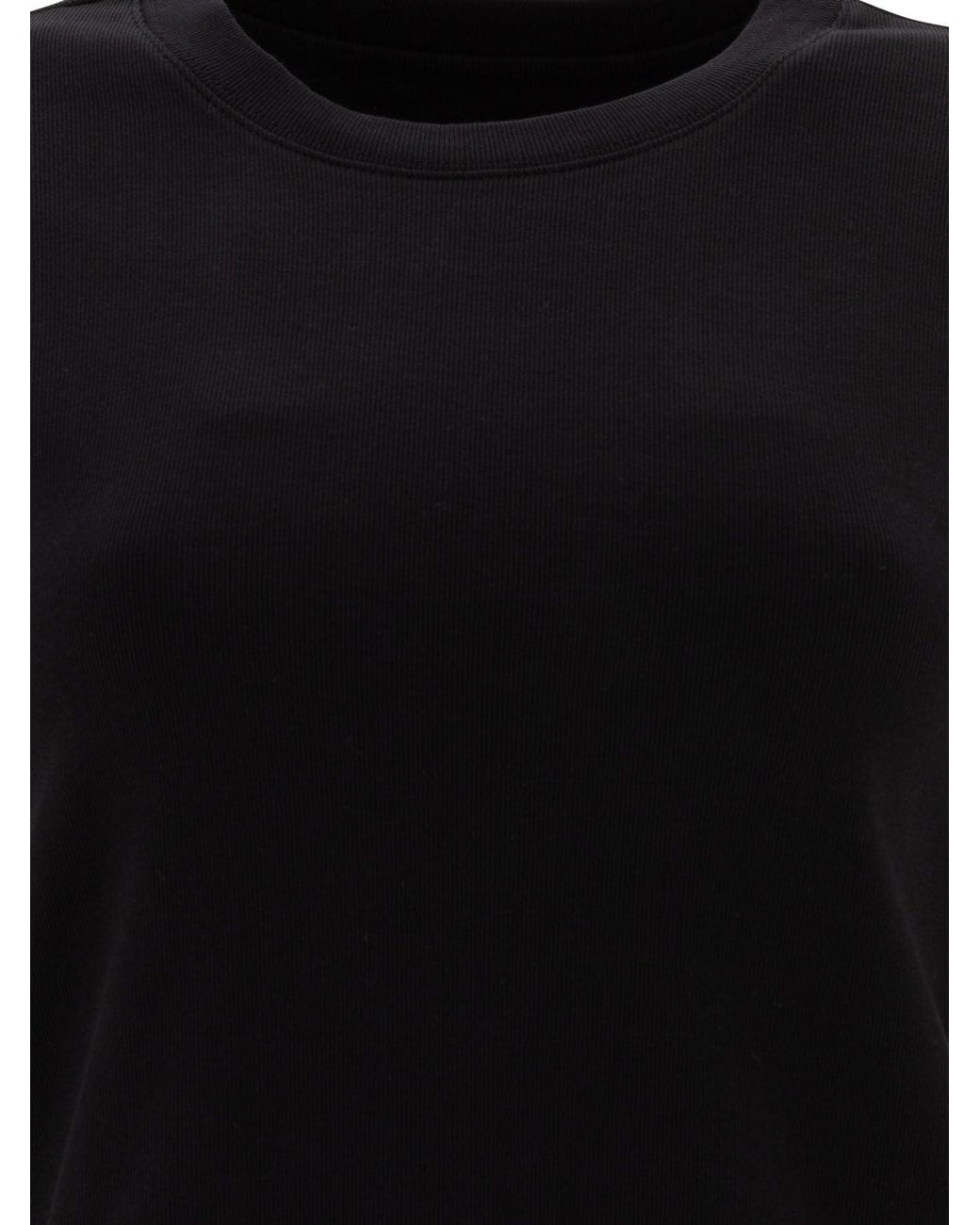Sandbeige T Shirts in het Black