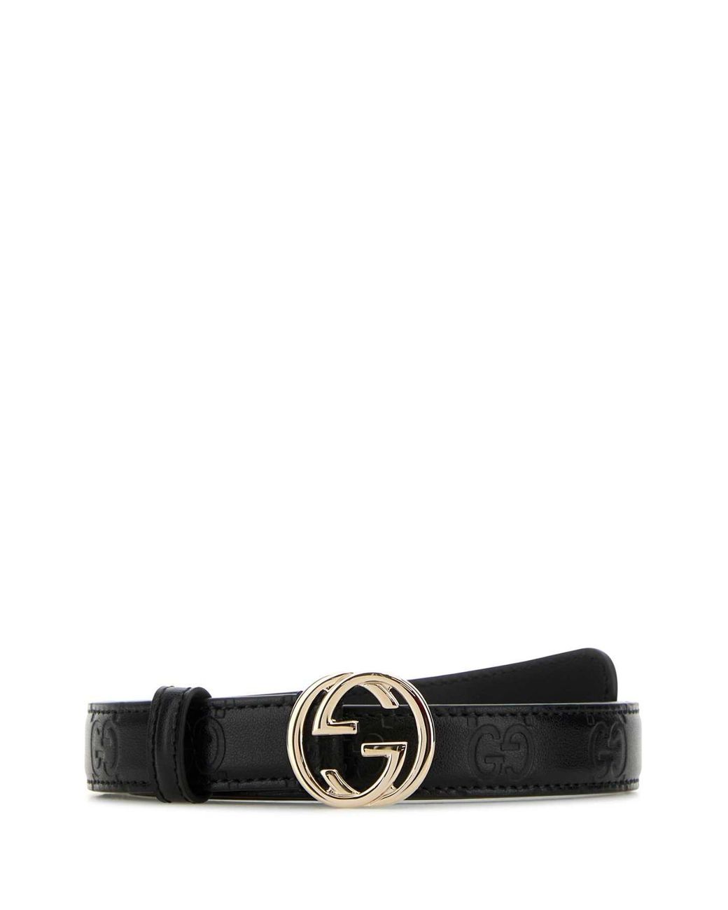Gucci White Belt