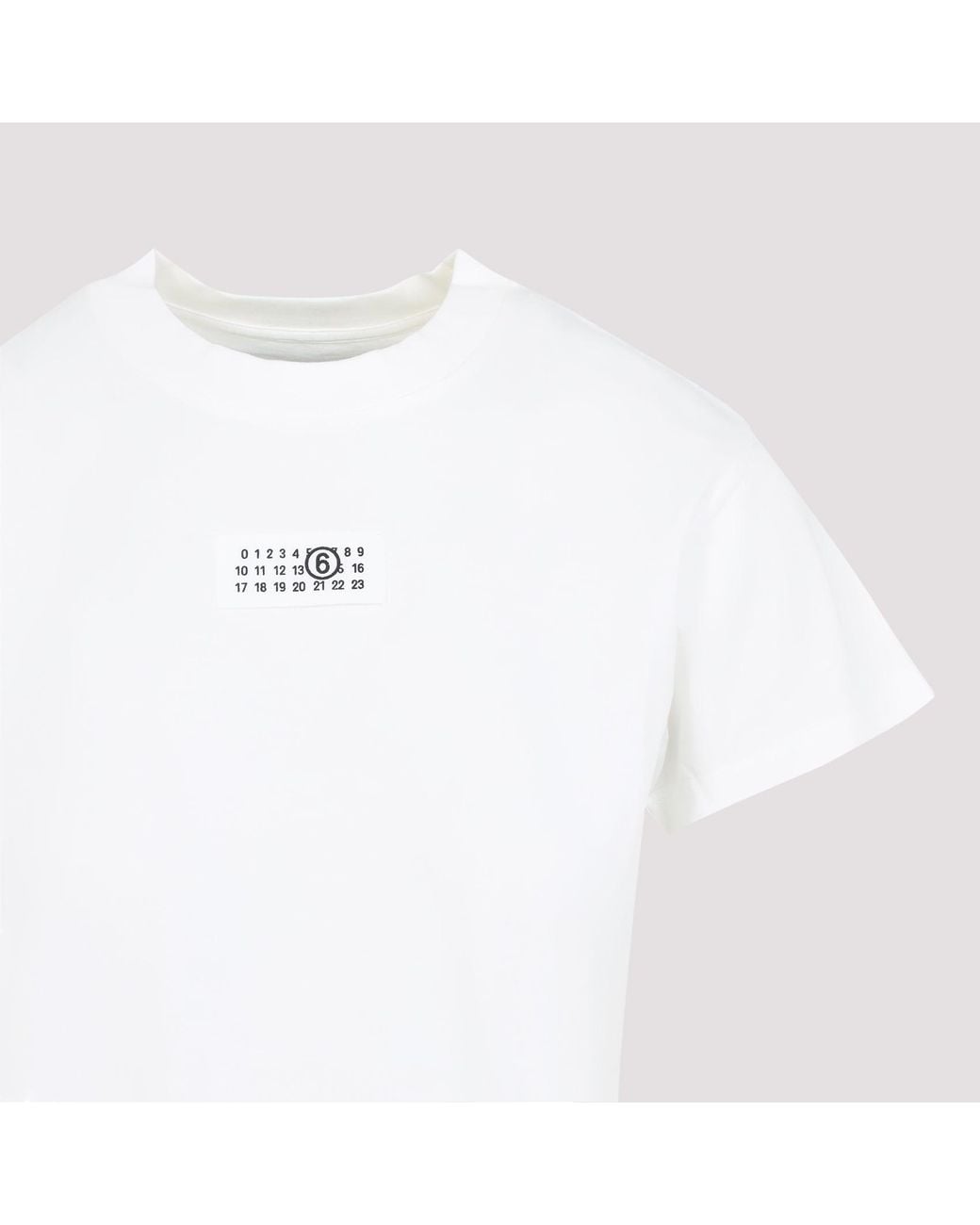 MM6 by Maison Margiela White T-Shirt