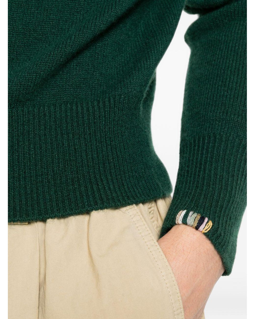 Extreme Cashmere Green Cashmere Cardigan
