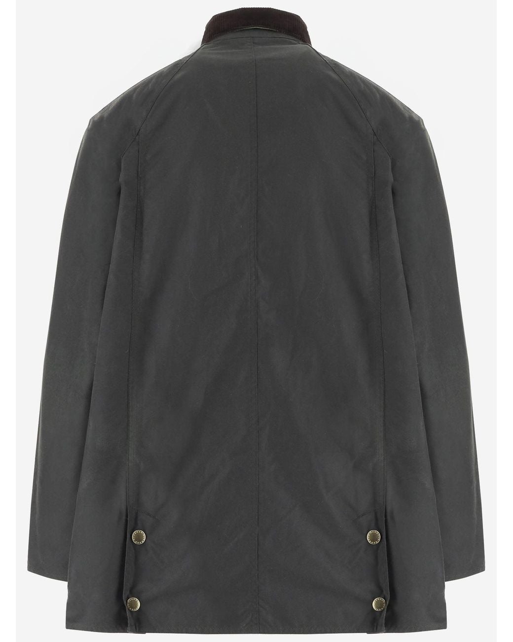 Barbour Black Waxed Cotton Jacket Modern Beadnell