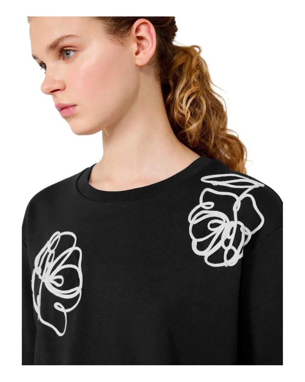 Weekend by Maxmara Black Sala T Shirt