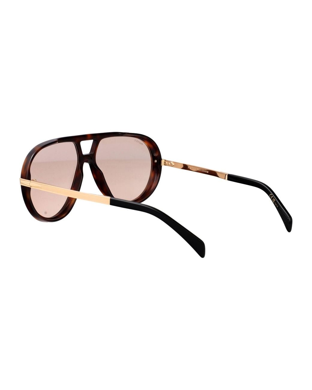 David Beckham Brown Acetate Sunglasses