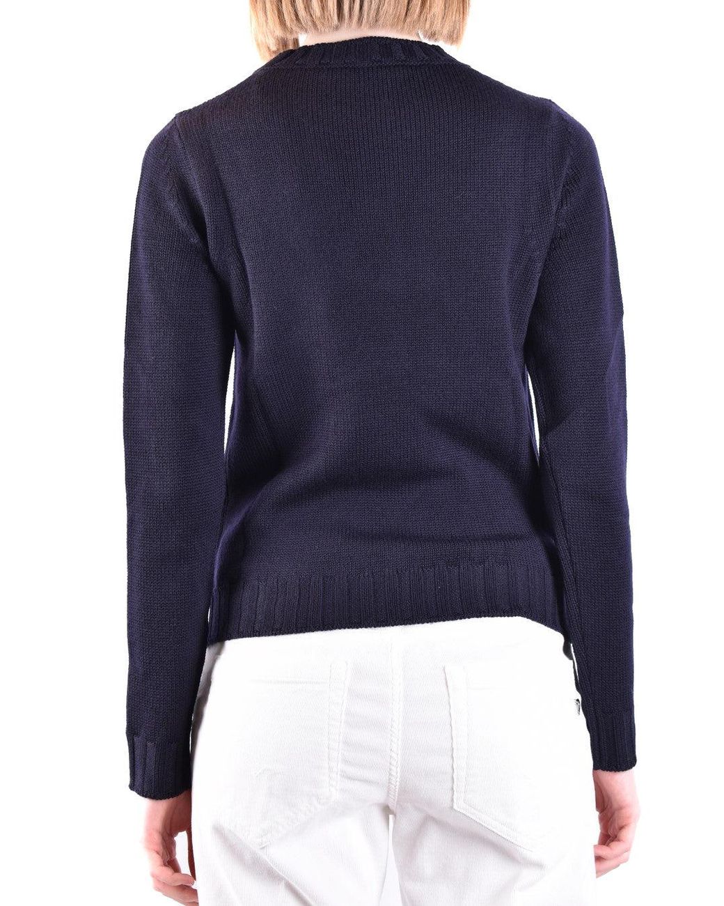Dondup Blue Cozy Wool Sweater For