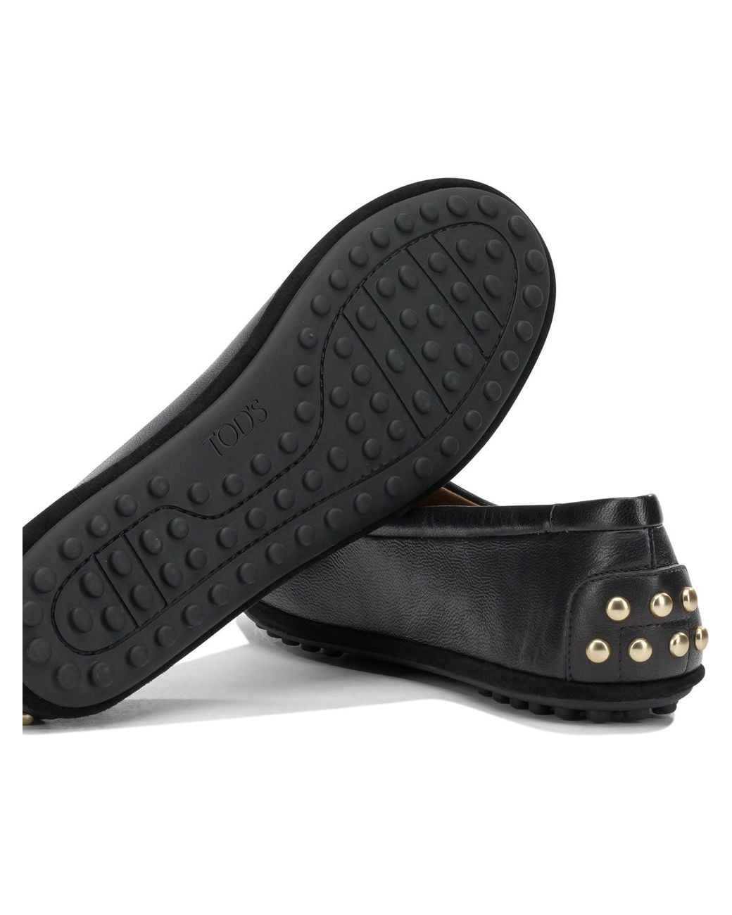 Tod's Black Ballerinas