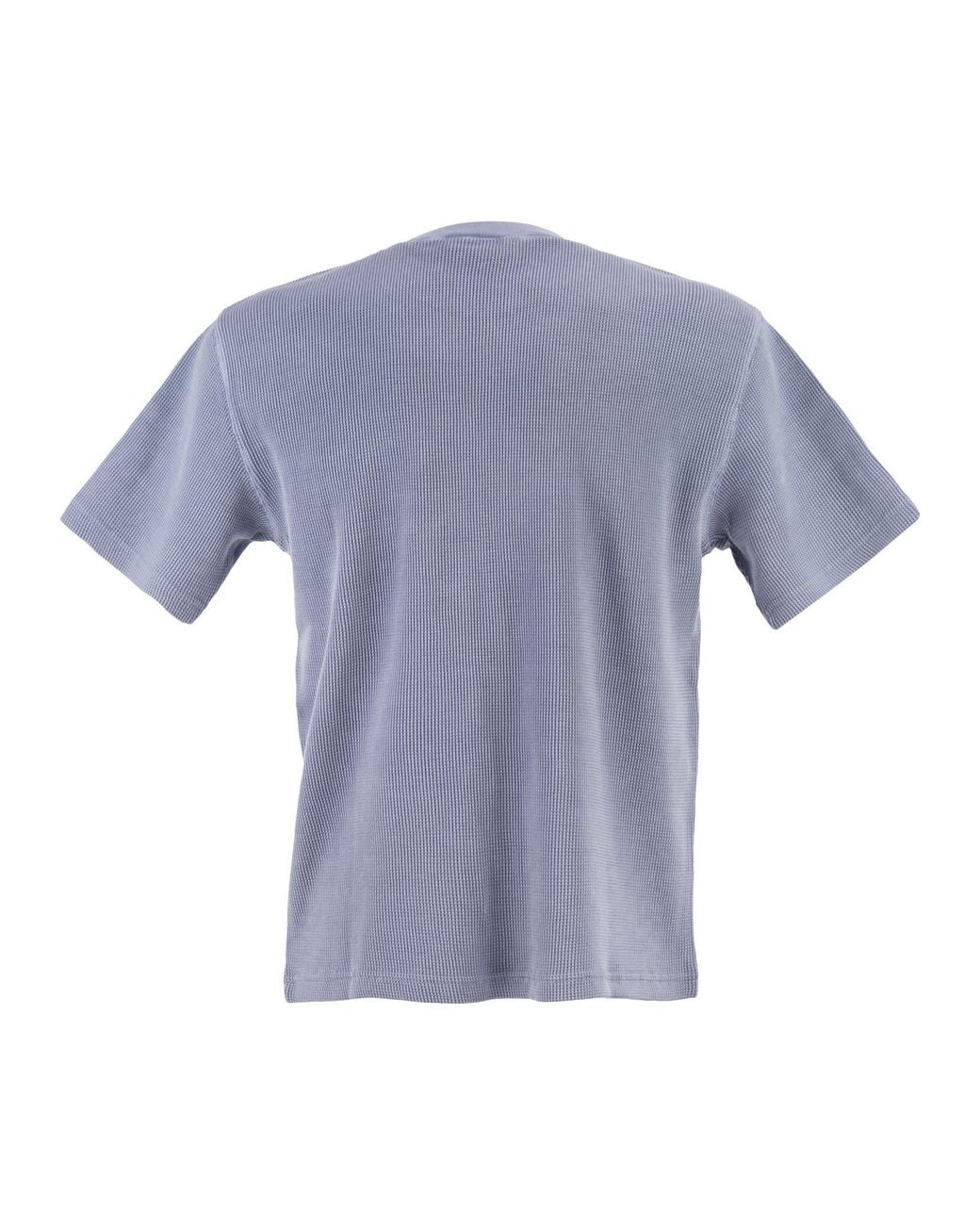Carhartt Blue T-Shirt With Square Label