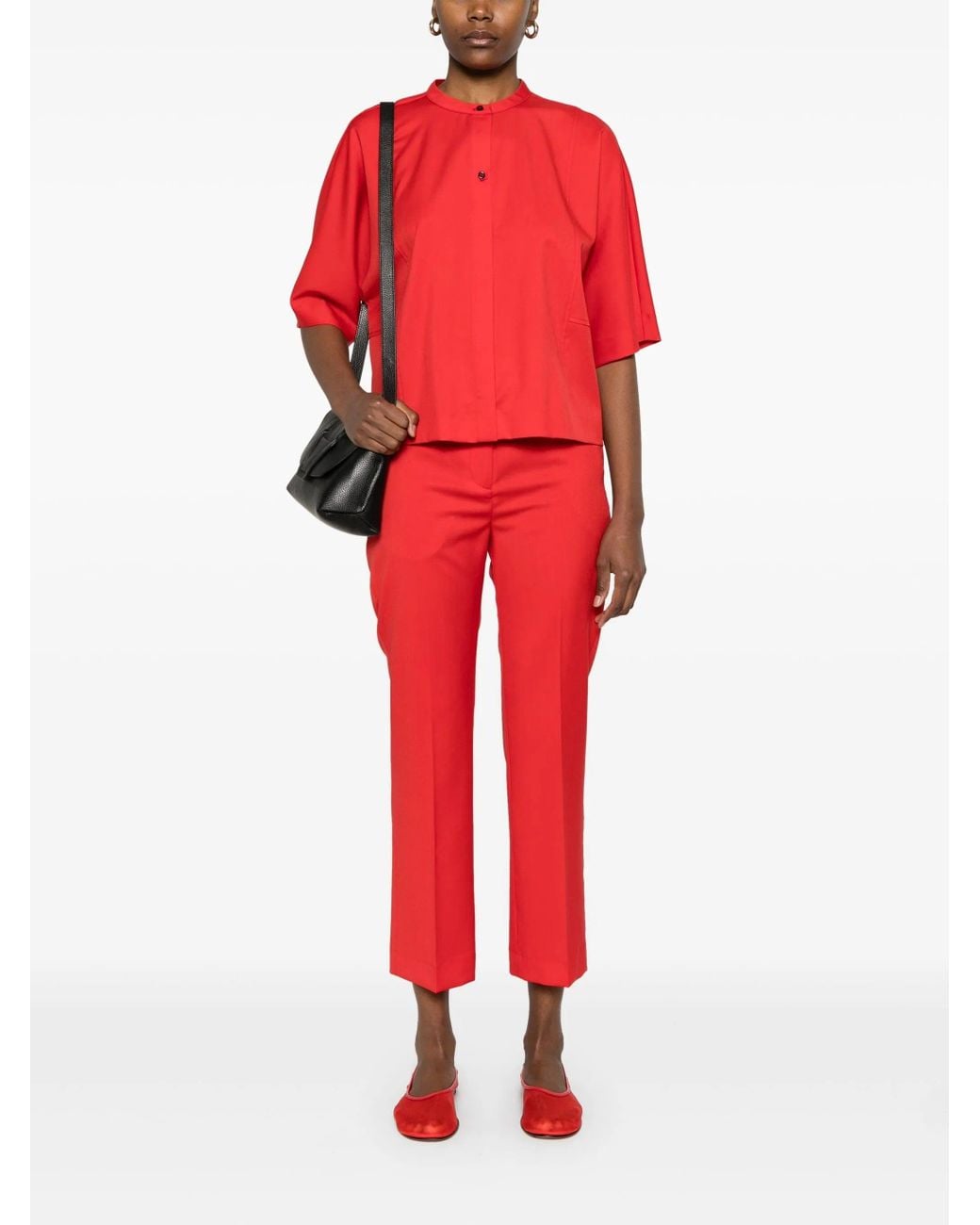 Loulou de Saison Natural Short Sleeved Blouse