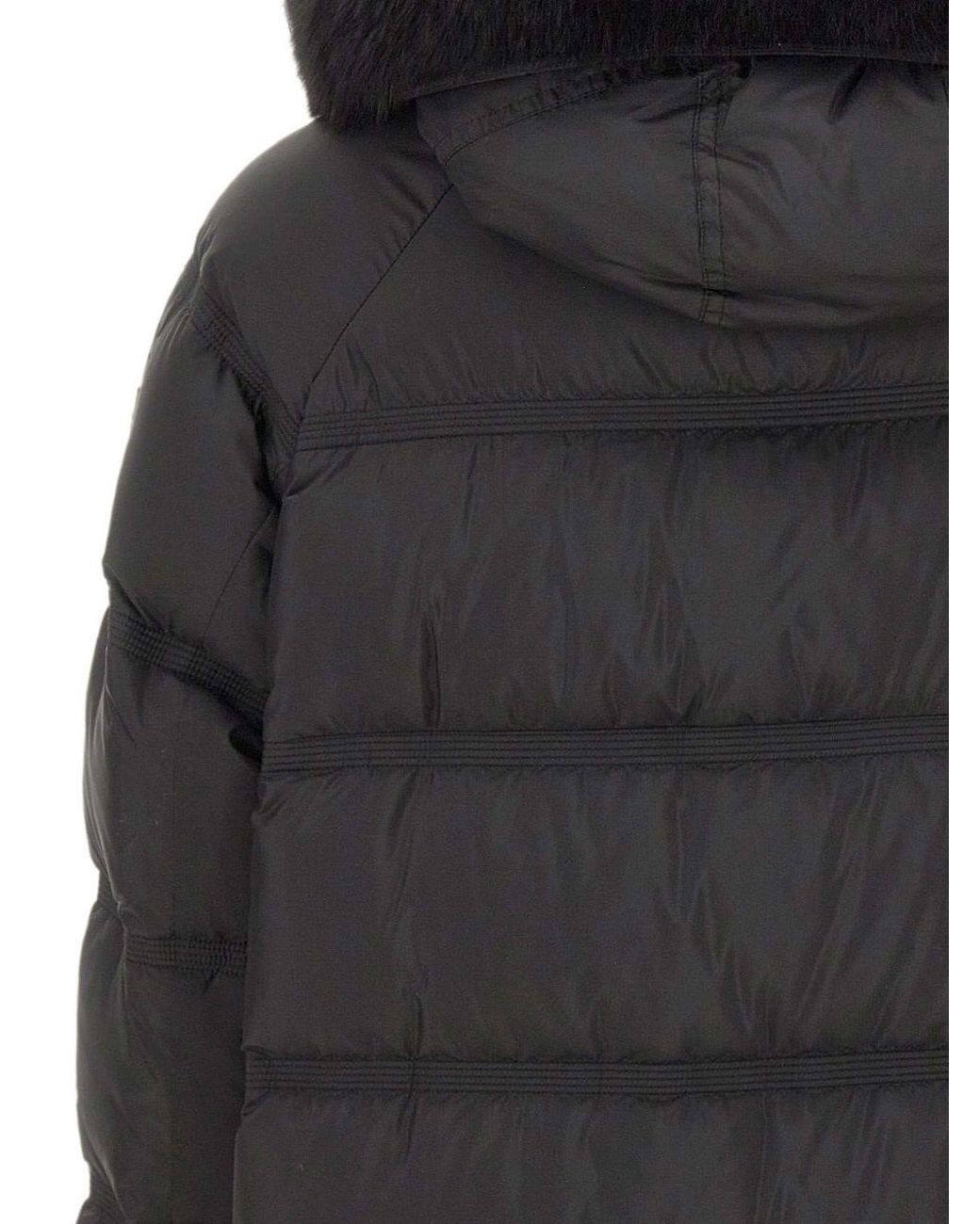 Peuterey Black Nylon Down Jacket