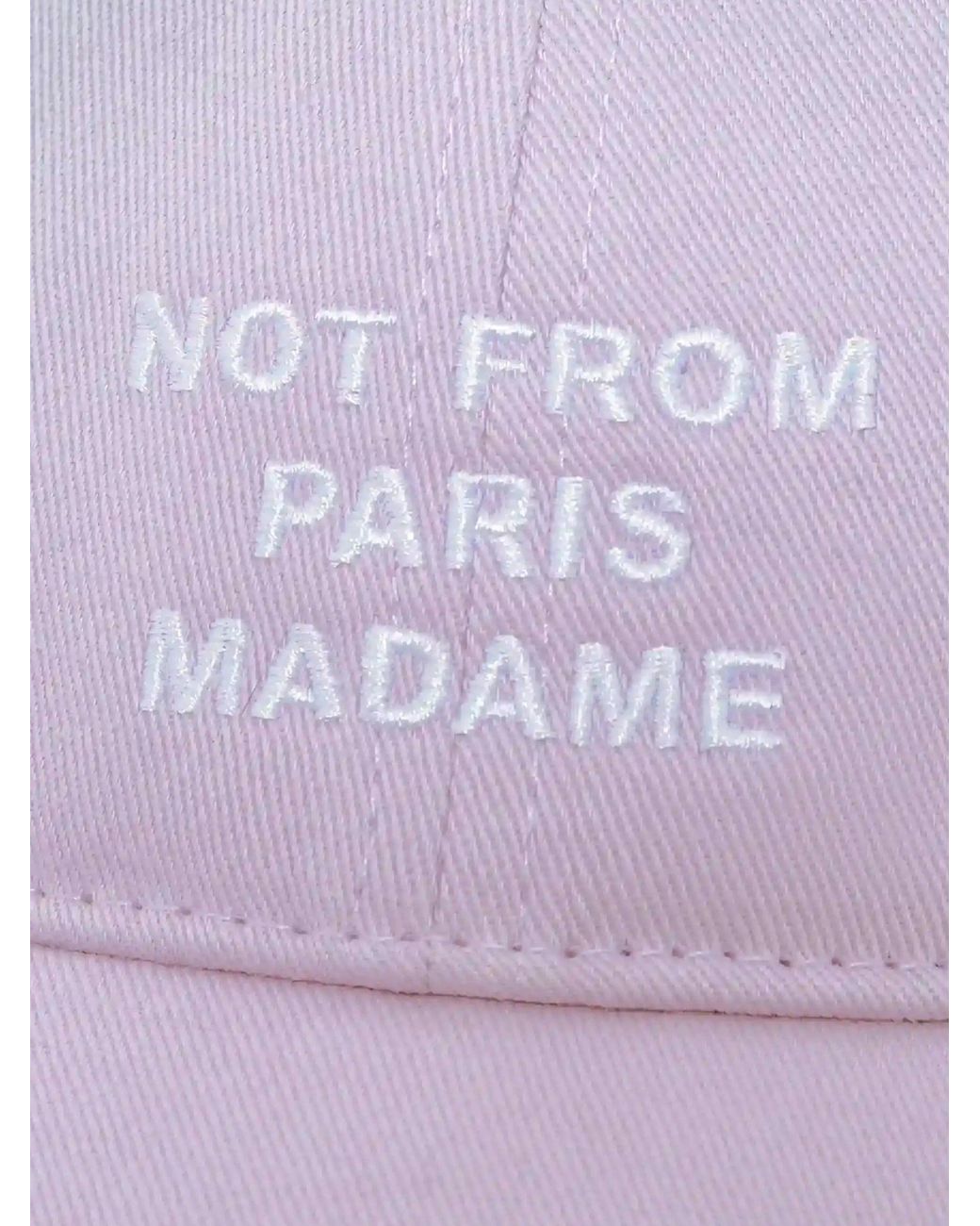 Drole de Monsieur Purple Casquette Slogan