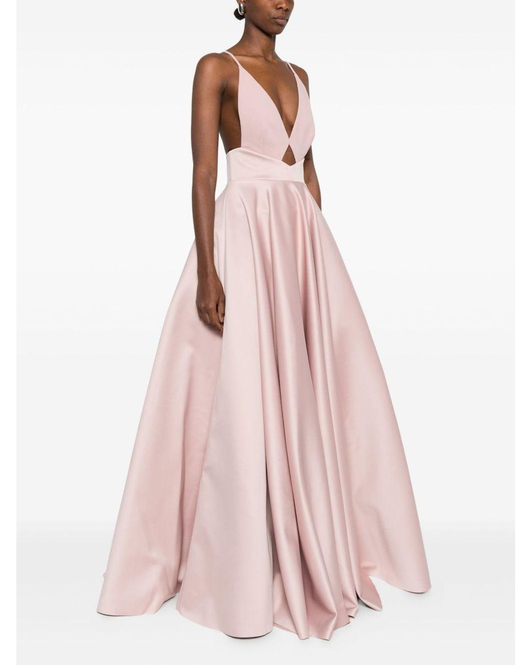 Solace London Pink Avallon Maxi Dress