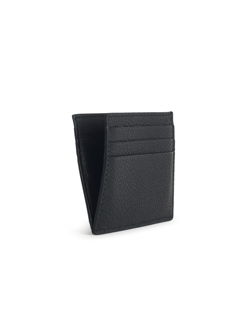 Tom Ford Black Leather Cardholder for men