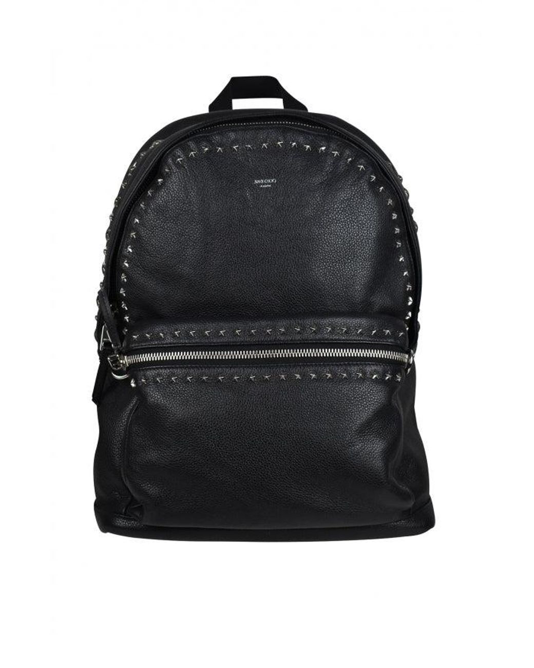 Jimmy Choo Black Wilmer Backpack for men