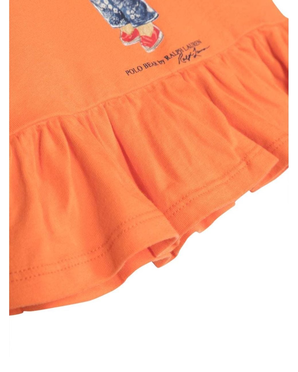 Polo Ralph Lauren Orange Mc Bear T-Shirt