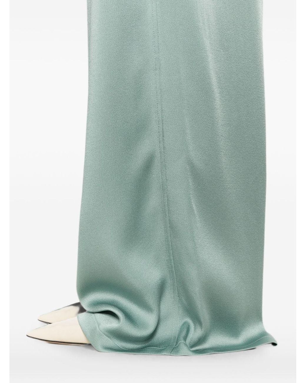 Fabiana Filippi Green Wide Leg Trousers