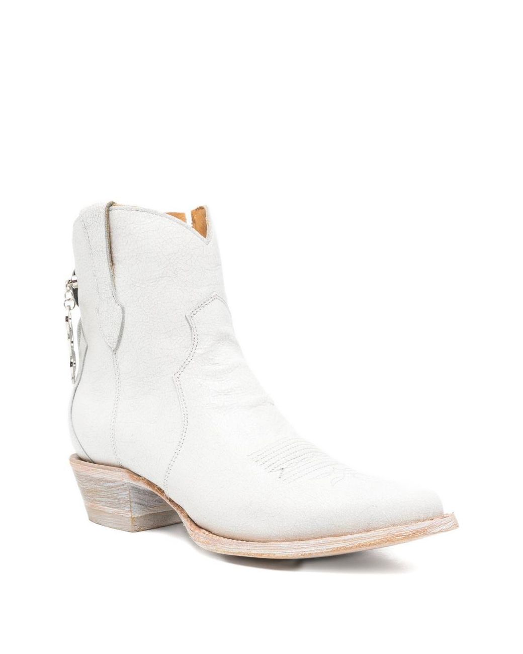 COMME DES GARÇONS X MEXICANA Leren Enkellaarzen in het White