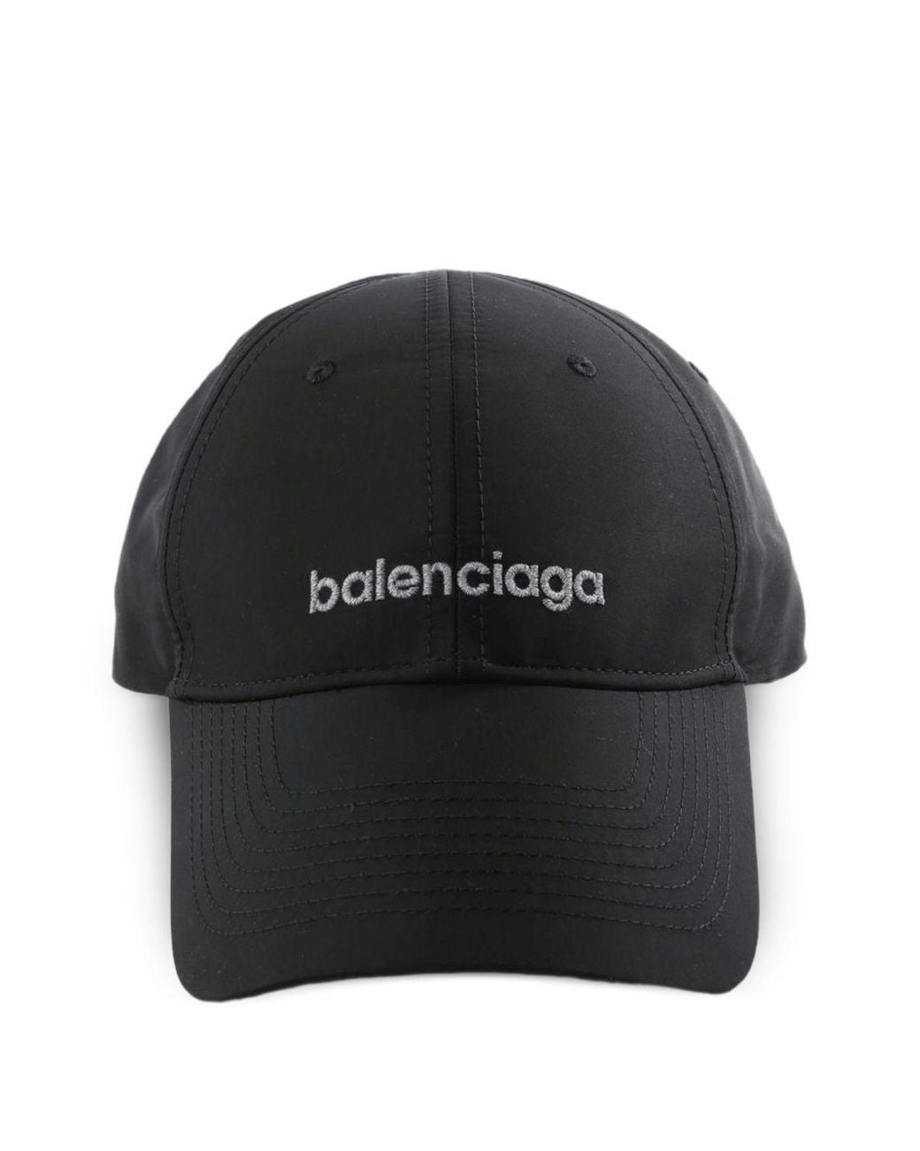 Balenciaga Black Logo Baseball Cap