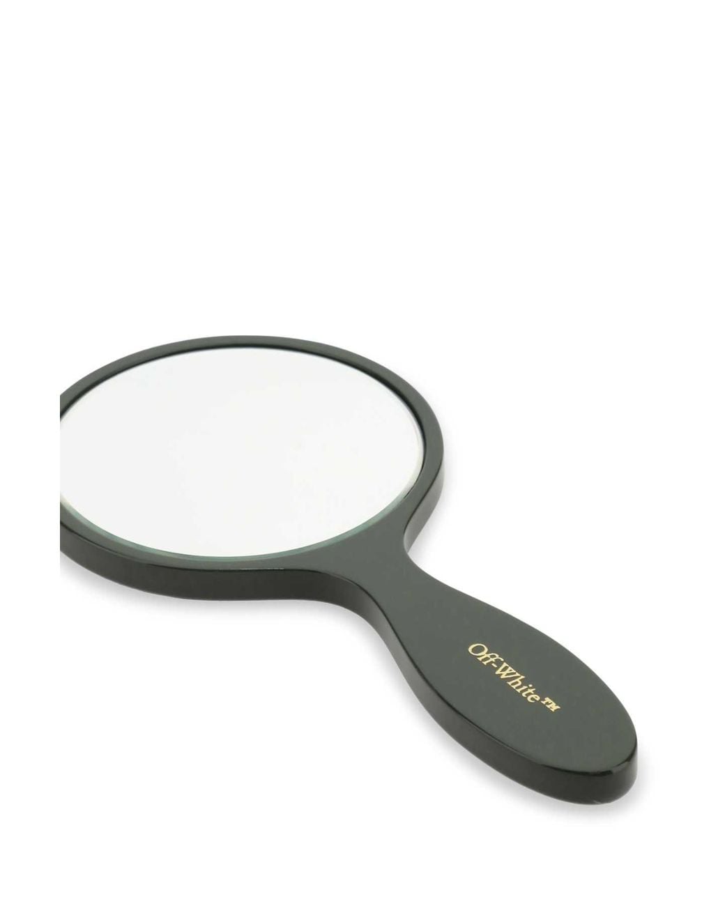 Off-White c/o Virgil Abloh White Off Army Acetate Bookish Hand Mirror