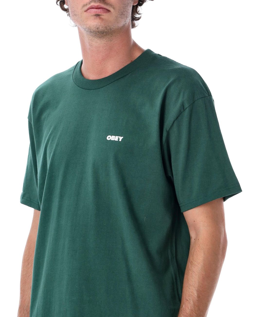 Obey Green T Shirts And Polos