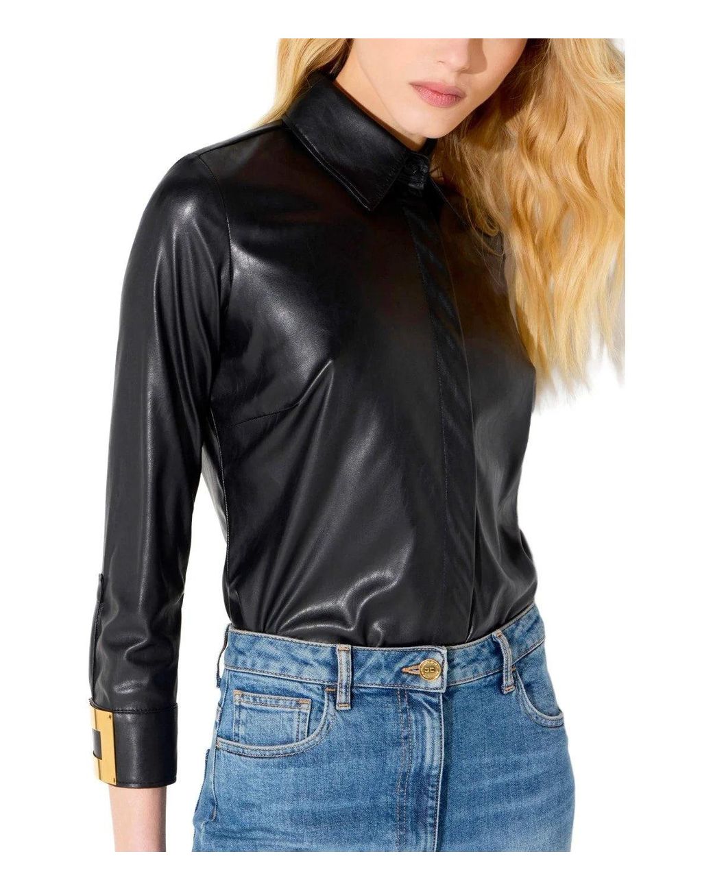 Elisabetta Franchi Black Shirt