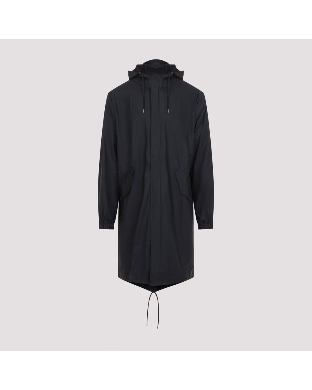 Rains Fishtail-parka in het Blue voor heren