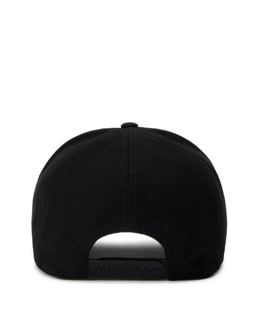 Palm Angels Black Logo Baseball Cap for men