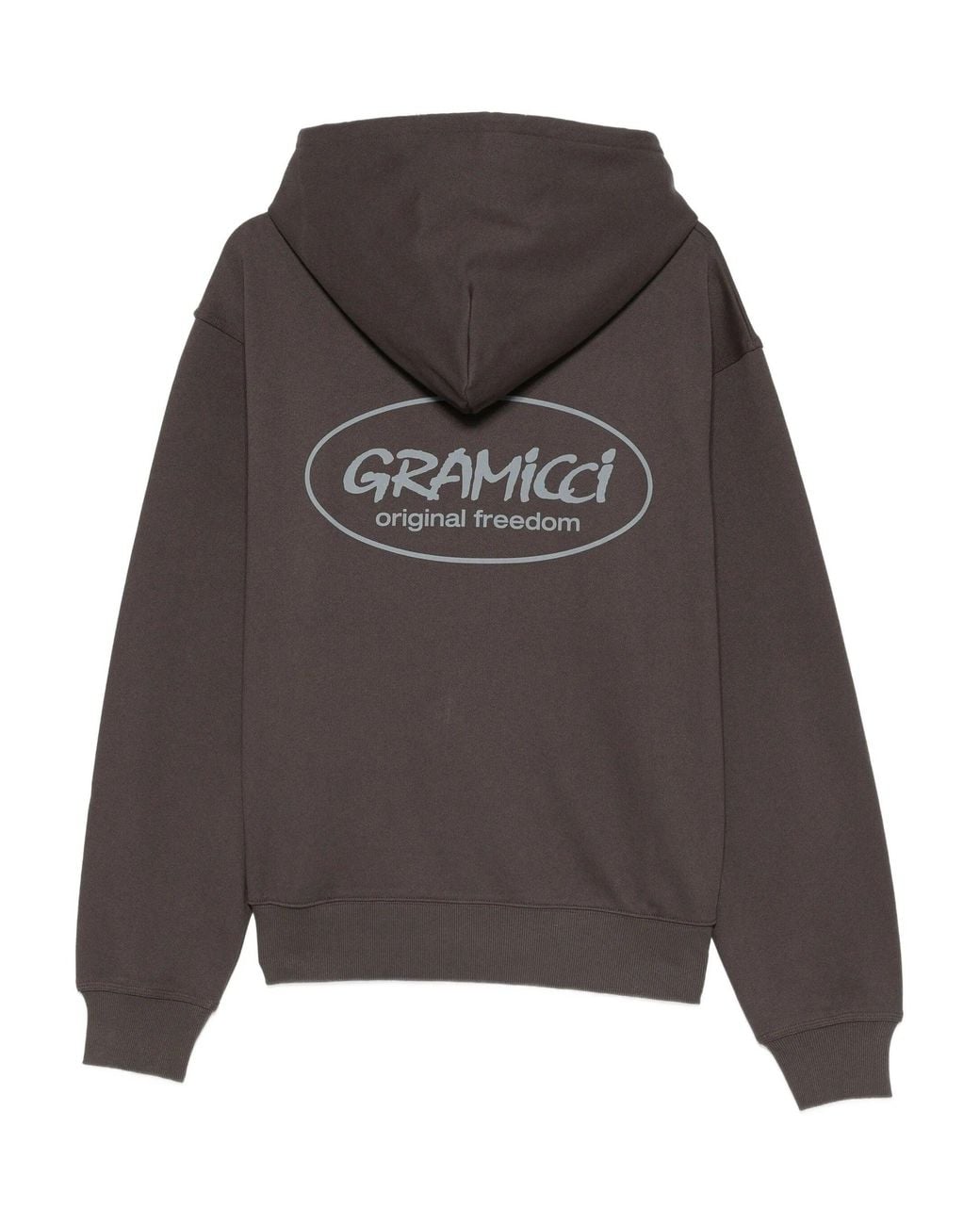 Gramicci Gray Original Freedom Zip Hooded Sweatshirt for men