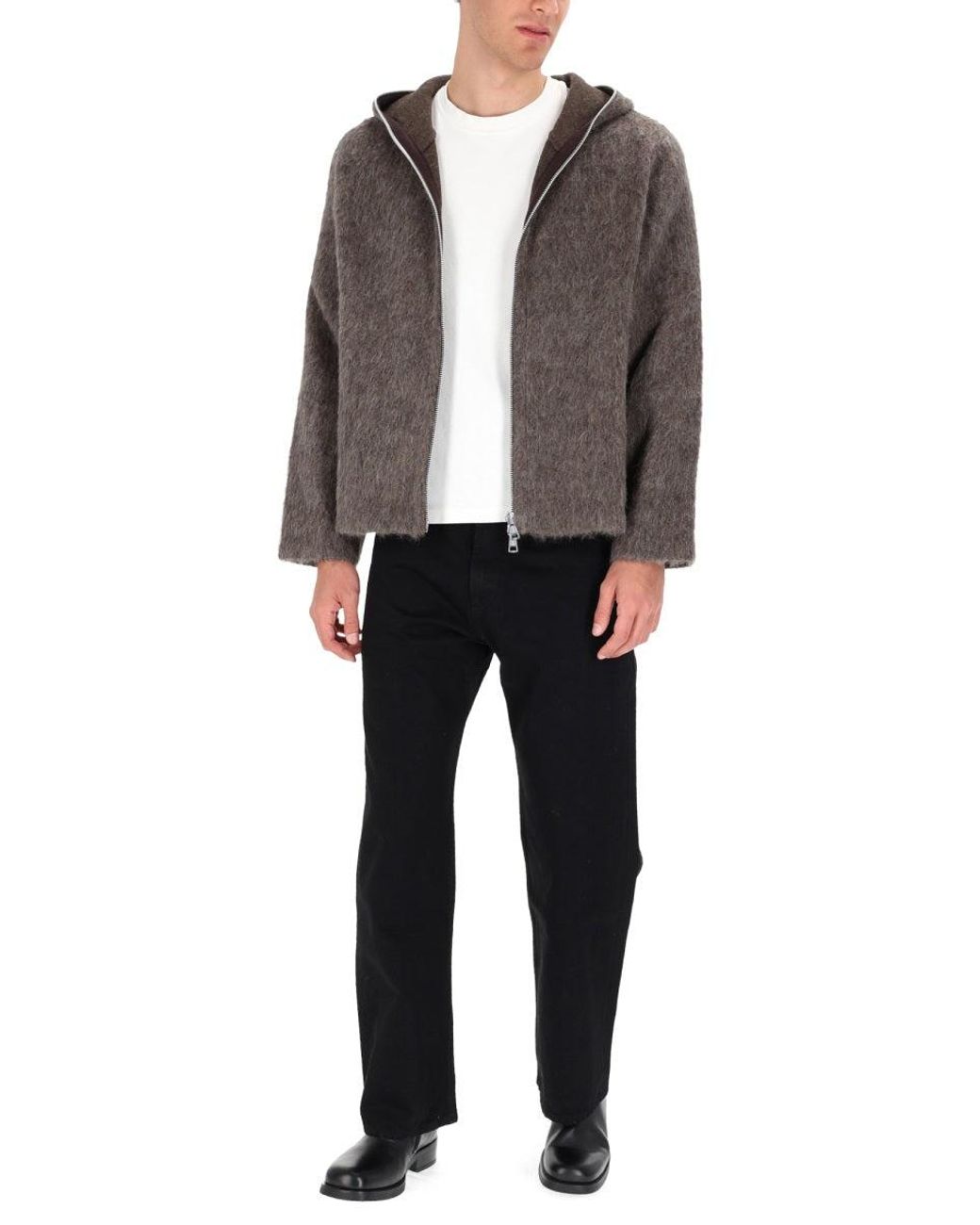 Our Legacy Brown Hooded Sweatshirt Sweatshirts for men