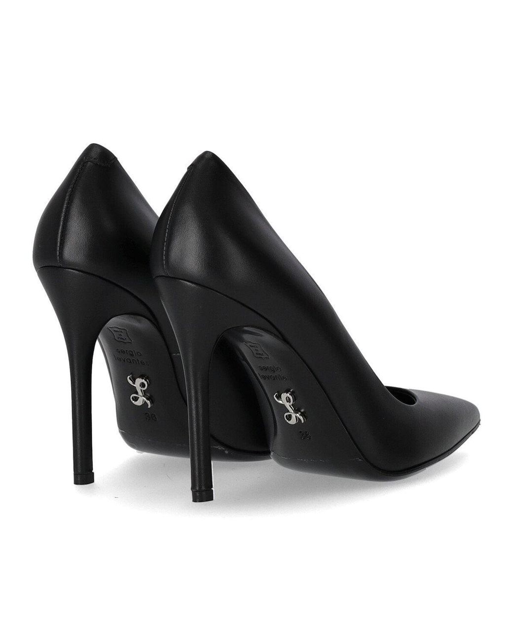 Sergio Levantesi Black Leysbek Pump