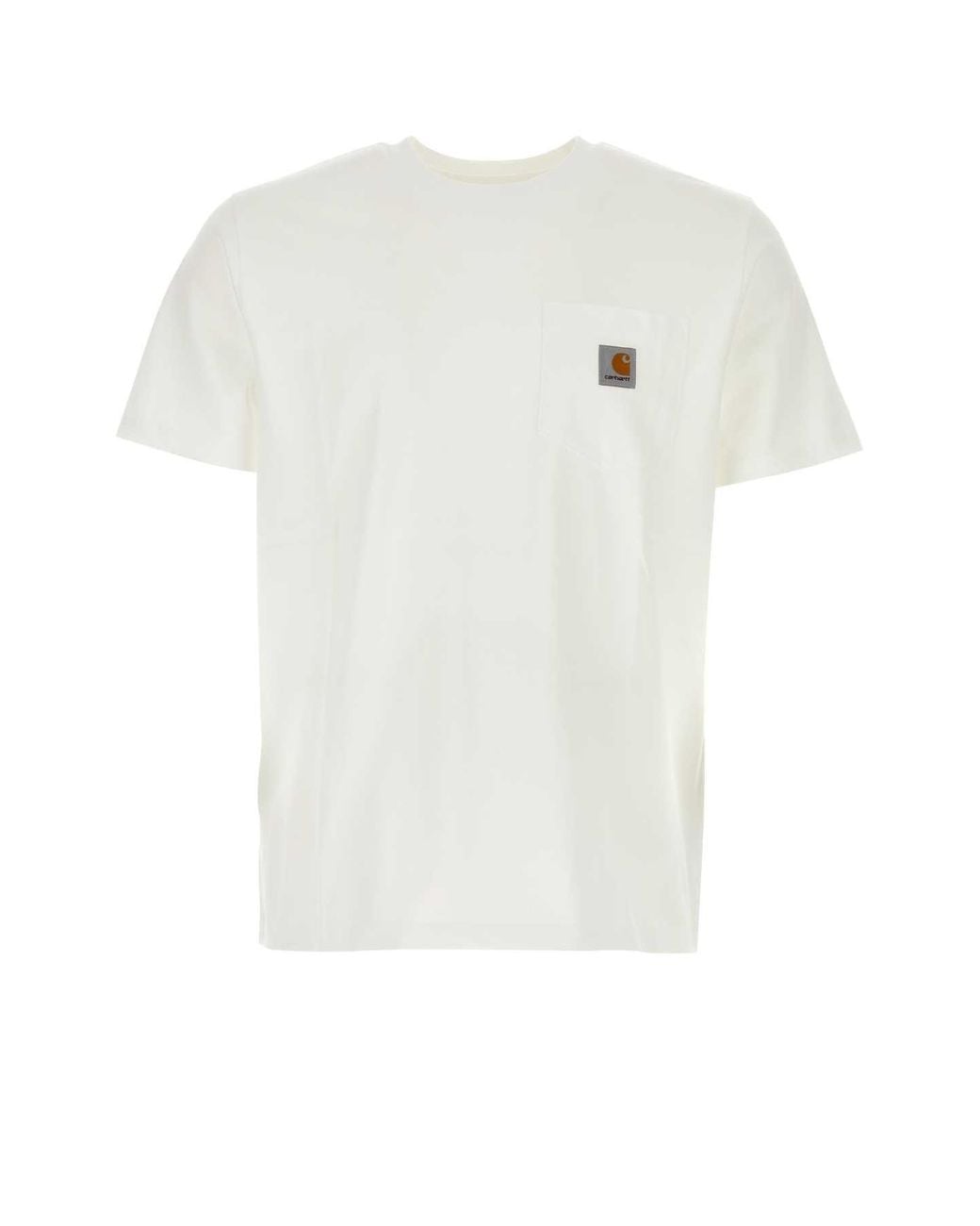 Carhartt White Cotton S/S Pocket T-Shirt