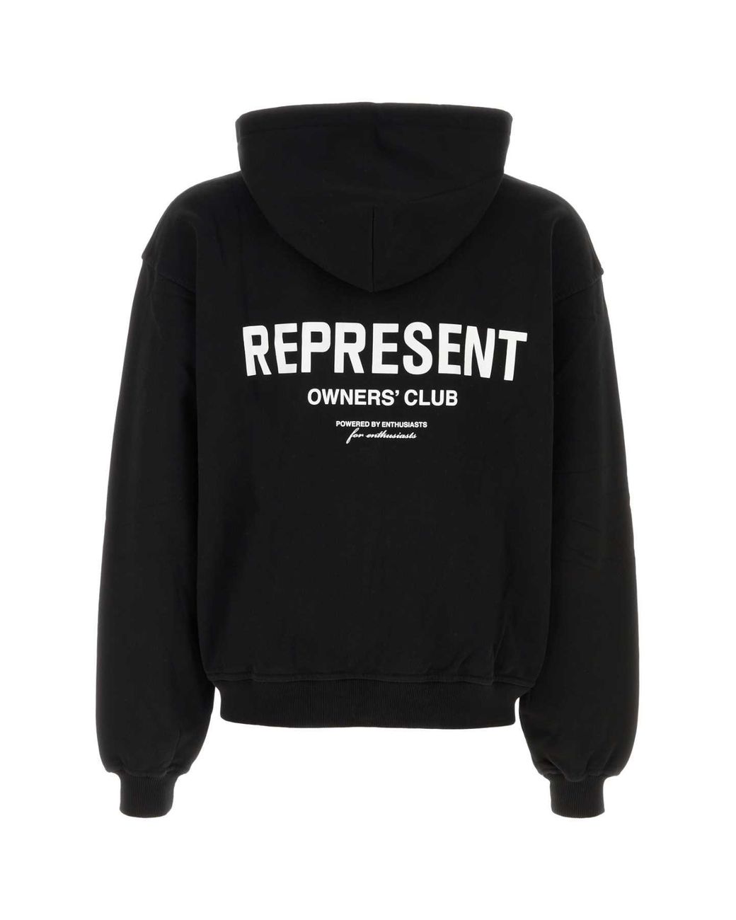 Represent Black Cotton Sweatshirt